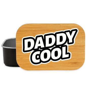Papa Cool Papa Papa Fête des Pères - Boîte à goûter - noir - Devant