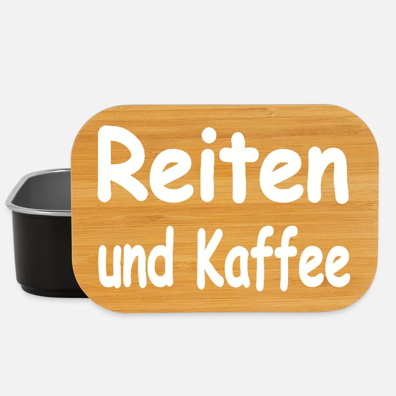 Reiten - Lunch Box - Schwarz