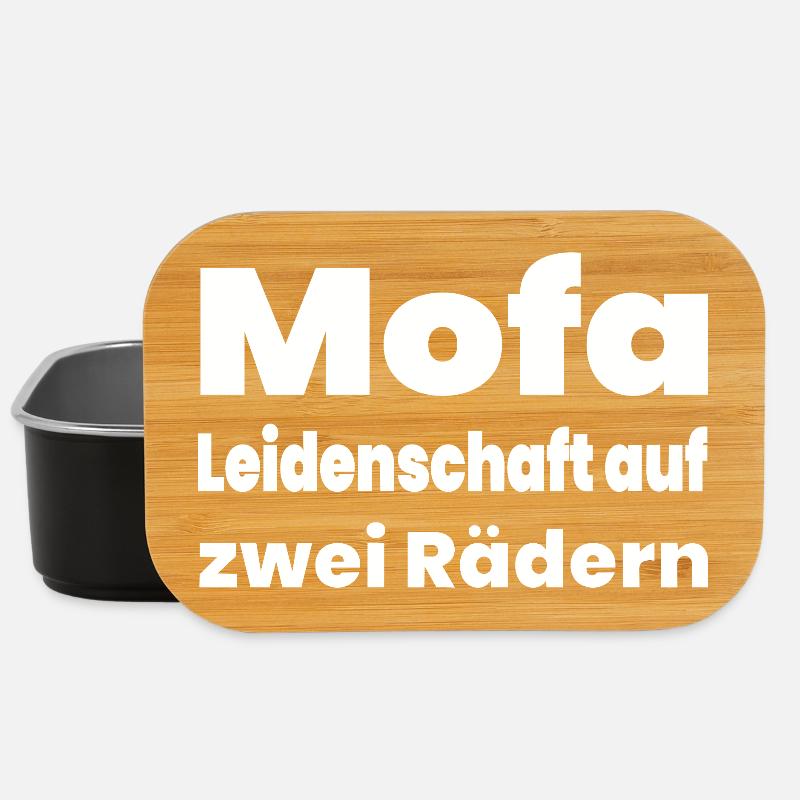 Moped - Lunch Box - black
