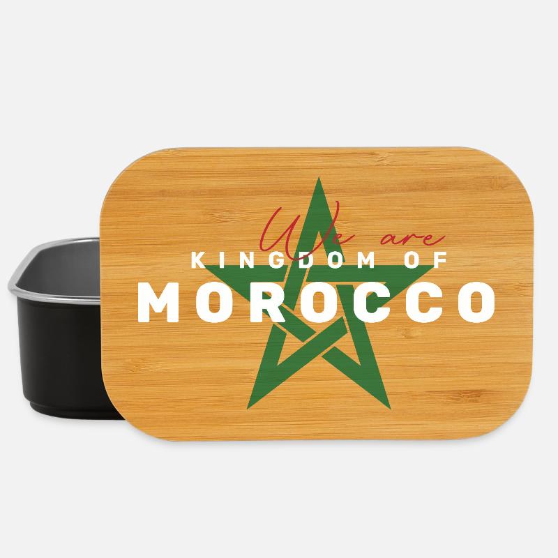 We are Kingdom of Morocco - Boîte à goûter - noir