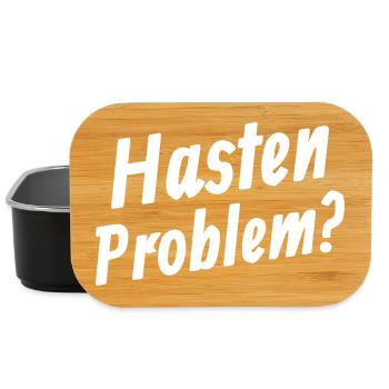 Hasten Problem - Lunch Box - black - Front