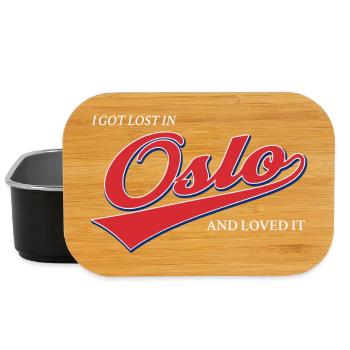 I Got Lost In Oslo And Loved It - Nordic Travel - Lunch Box - black - Front