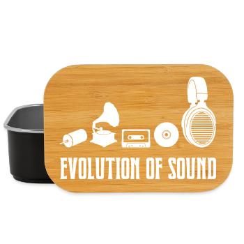 Évolution du son Musique audiophile - Boîte à goûter - noir - Devant