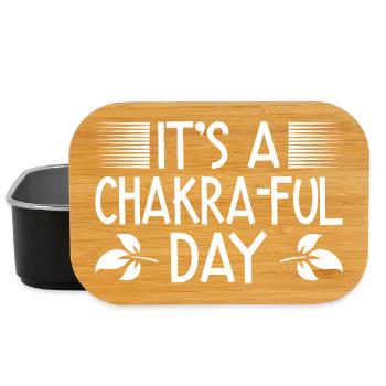 Pilates Enthusiasts It ́s A Chakra-ful Day Pilates - Lunch Box - black - Front