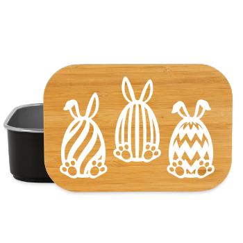 EASTER EASTER BUNNY EASTER EGGS - Lunch Box - black - Front