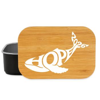 HOPE der Wal - Lunch Box - Schwarz - Vorne