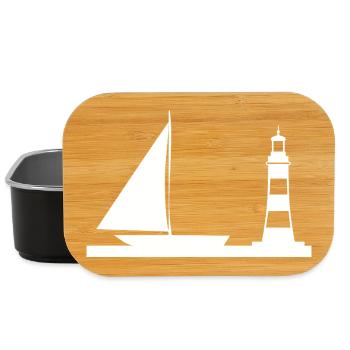 Sail - Lunch Box - black - Front