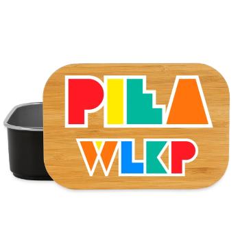 Saw Wlkp. Geometrisches Logo - Lunch Box - Schwarz - Vorne