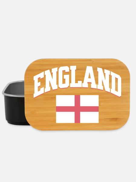 Football Anglais : Design sportif rétro - Boîte à goûter - noir