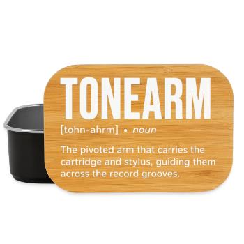 Anatomie des Klangs Tonarm-Definition - Lunch Box - Schwarz - Vorne