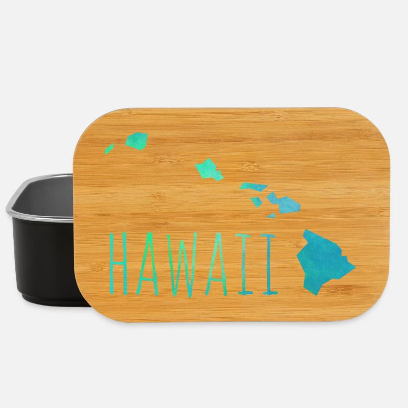 hawaii - Lunch Box - Schwarz