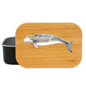 Dugong - Seekuh - Seekuh. vache marine - Lunch Box - Schwarz - Vorne