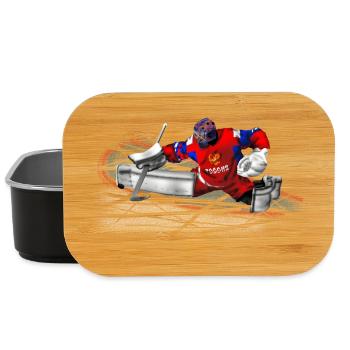 goalkeeper - Lunch Box - black - Front