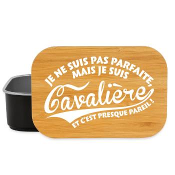 Parfaite Cavalière - Boîte à goûter - noir - Devant