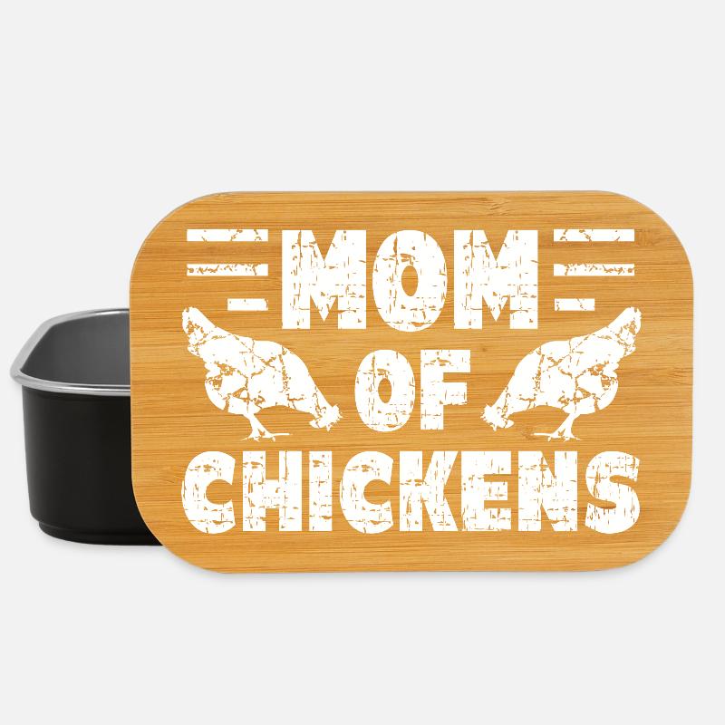 Huhn Hühner - Lunch Box - Schwarz