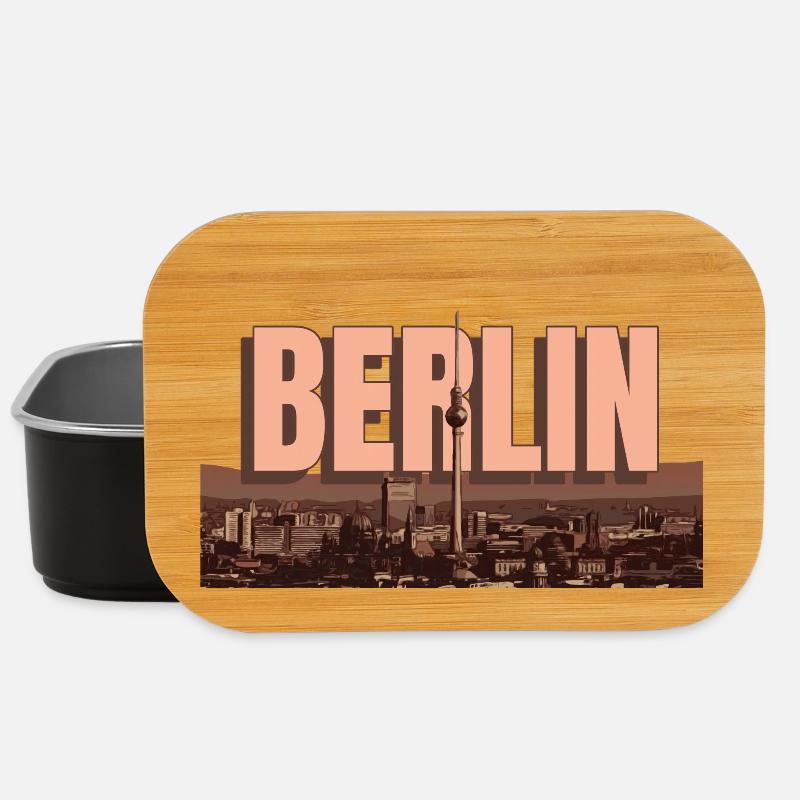 Berlin the place to be! - Lunch Box - black