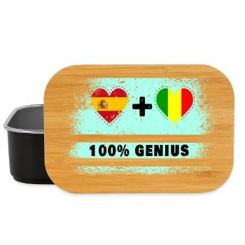 L’Espagne et le Mali font preuve de génie à 100% - Boîte à goûter - noir - Devant