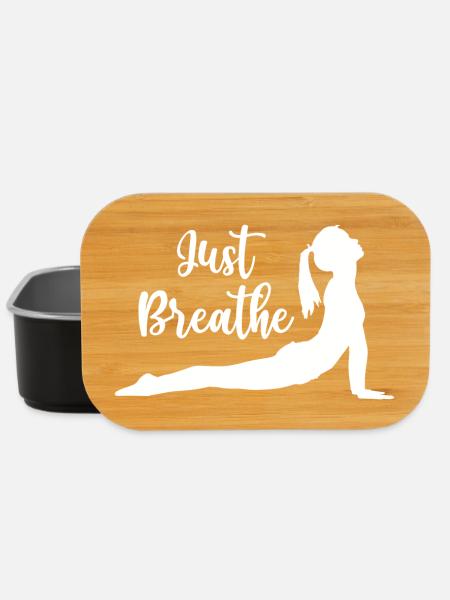 Yoga Geschenkidee - Namaste - Lunch Box - Schwarz