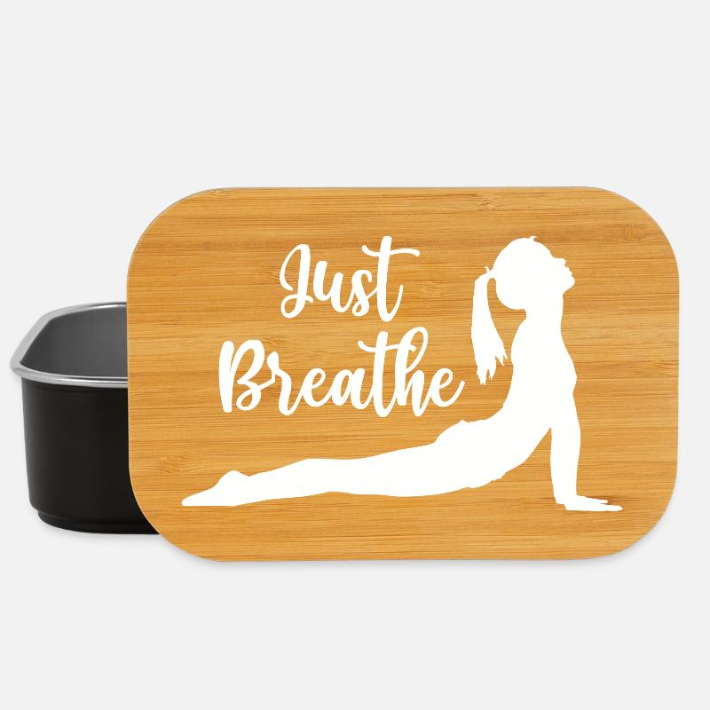 Yoga Geschenkidee - Namaste - Lunch Box - Schwarz