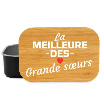 The Best of Big Sisters - Lunch Box - black - Front
