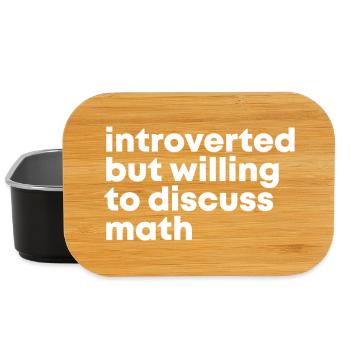 Math - Lunch Box - black - Front
