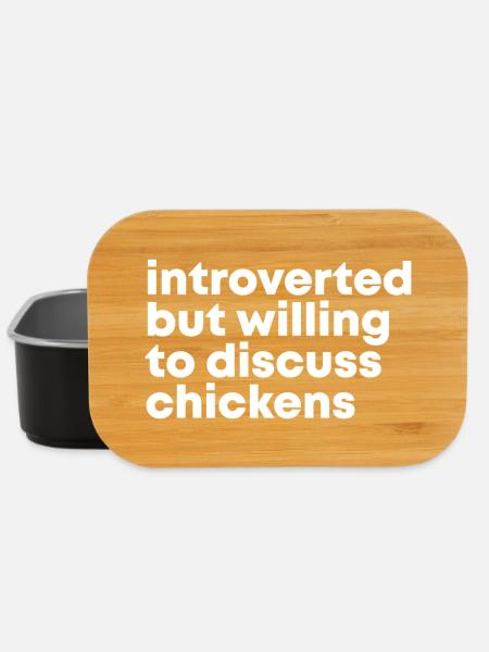 Chicken Chicken Chicken - Lunch Box - Schwarz