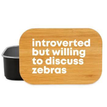 Zebra - Lunch Box - Schwarz - Vorne