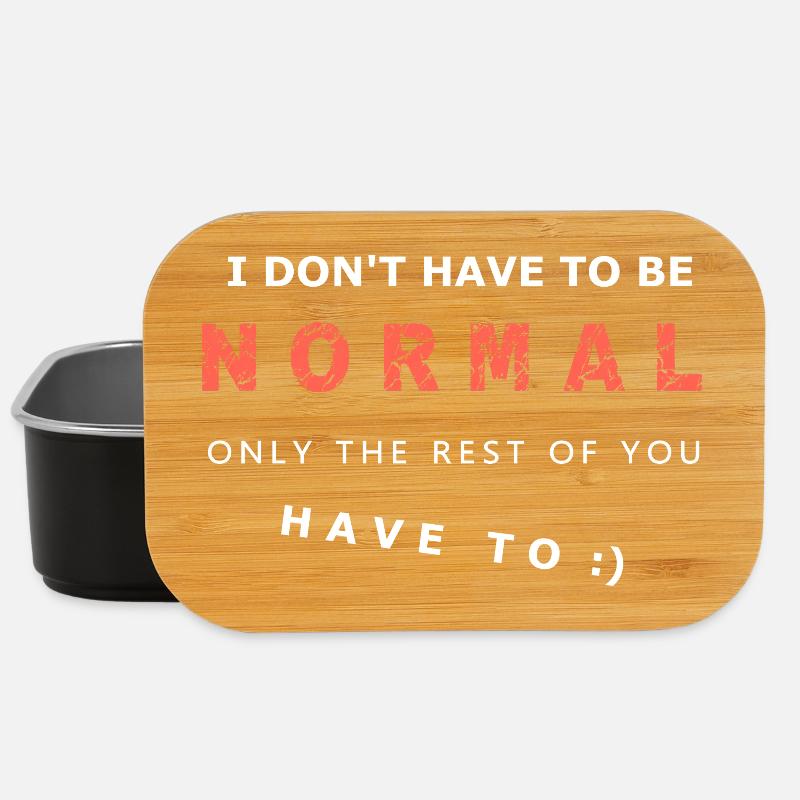 Expressive Courage Phrase Description - Lunch Box - black