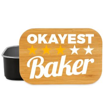 Okayest Baker - Lunch Box - Schwarz - Vorne