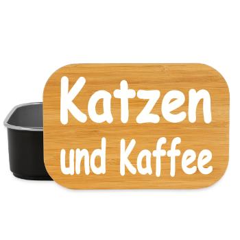 feline - Lunch Box - black - Front
