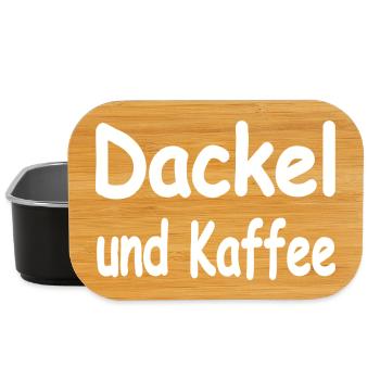 Dackel - Lunch Box - Schwarz - Vorne