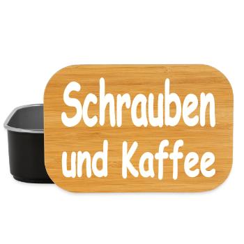 Schrauben - Lunch Box - Schwarz - Vorne