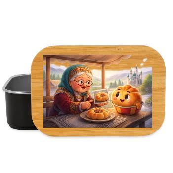 Tatarische Babuschka erklärt dem russischen Beljas - Lunch Box - Schwarz - Vorne