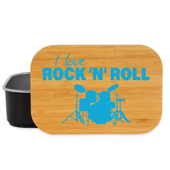 ROCK AND ROLL - Lunch Box - Schwarz - Vorne