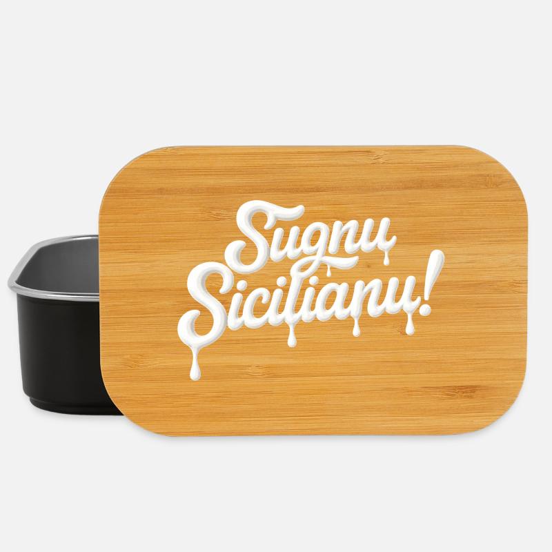 Sugnu sicilianu - Lunch Box - Schwarz