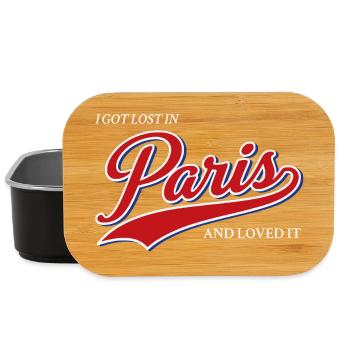Ich habe mich in Paris verlaufen und es geliebt - Lunch Box - Schwarz - Vorne
