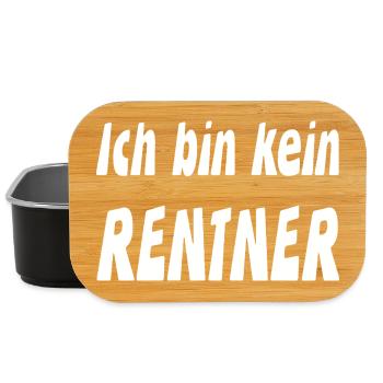 Rentner - Lunch Box - Schwarz - Vorne