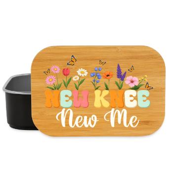 Récupération du nouveau genou pour un remplacement de nouveau moi - Boîte à goûter - noir - Devant