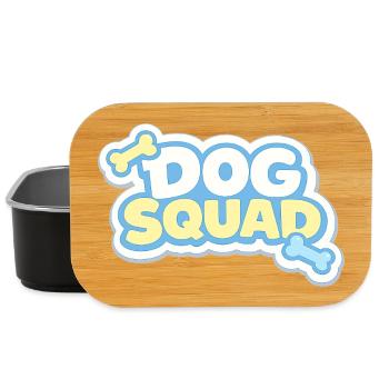 Dog Squad Pastel Paws - Lunch Box - black - Front