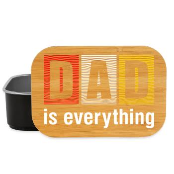 Dad Is Everything Shirt - Lunch Box - black - Front