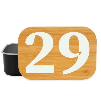 29 - Lunch Box - Schwarz - Vorne