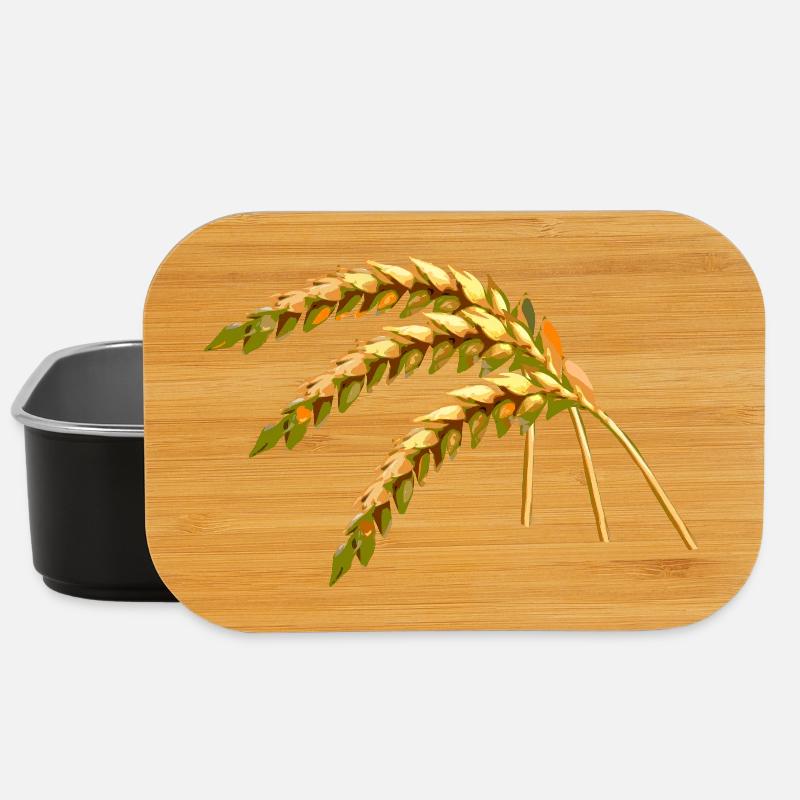 aehren landwirtschaft getreide - Lunch Box - Schwarz