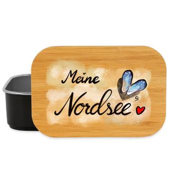 North Sea Heart Design for Fans - Lunch Box - black - Front