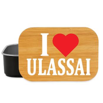 t-shirt Io amo Ulassai t-shirt Sardegna - Lunch Box - black - Front