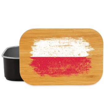 Pinselstrich "Flagge polieren" - Lunch Box - Schwarz - Vorne