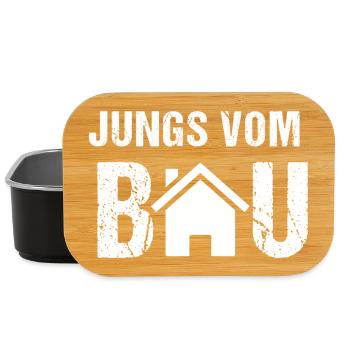 Jungs vom Bau - Lunch Box - Schwarz - Vorne