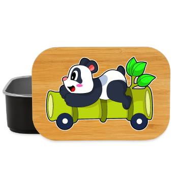 Panda Auto - Lunch Box - Schwarz - Vorne