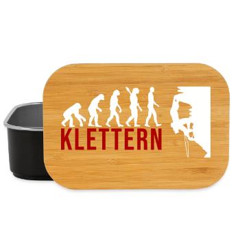 Ecolution Klettern - Lunch Box - Schwarz - Vorne