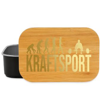 Evolution Kraftsport - Lunch Box - Schwarz - Vorne