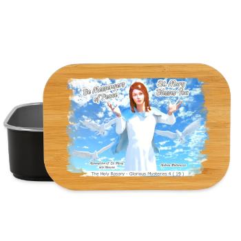 Assomption de Santa Maria in Cielo - Madonna - Boîte à goûter - noir - Devant